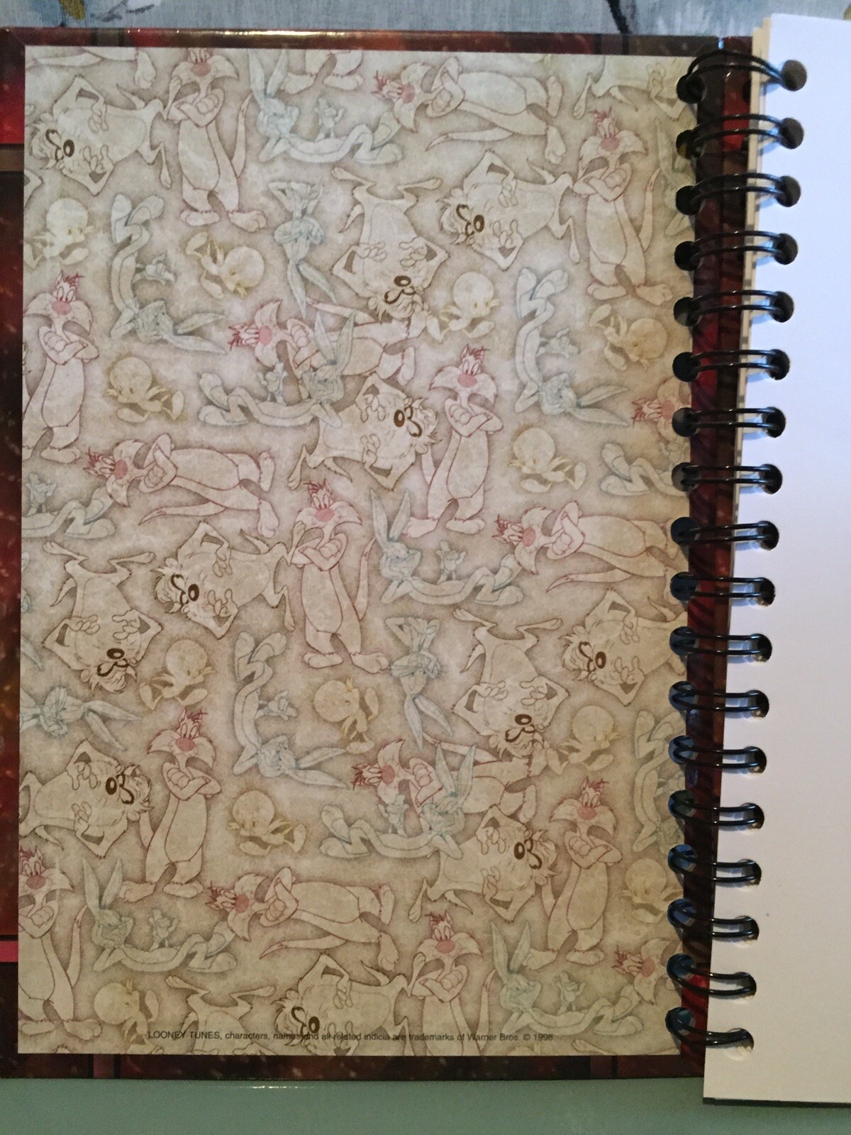 LIMITED EDITION BUGS BUNNY AND MR. CURA NOTE BOOK
