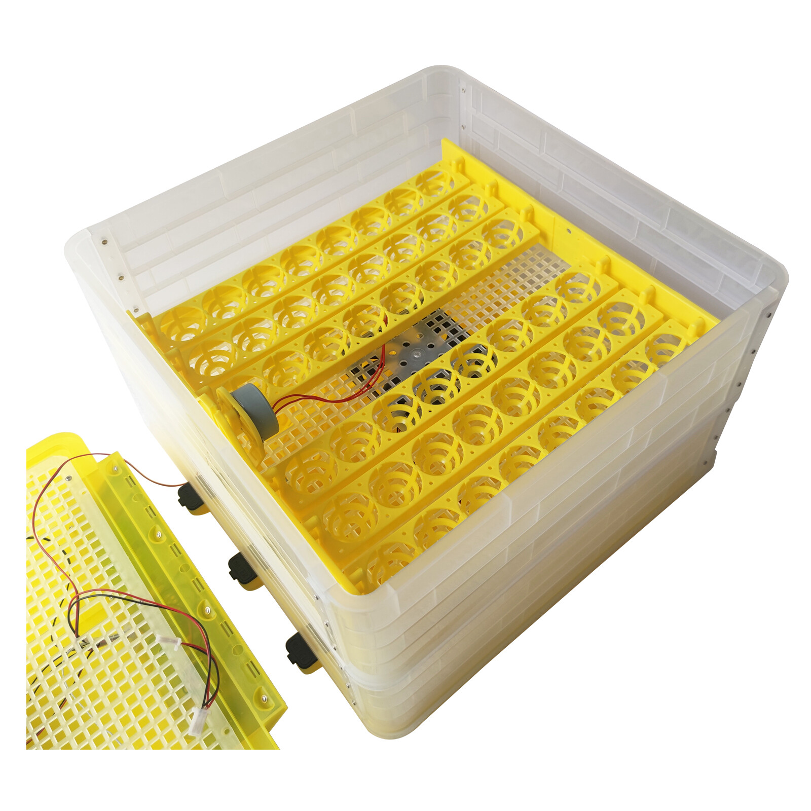 Automatic 96 Digital Chick Bird Egg Incubator Hatcher Temperature Control 110V
