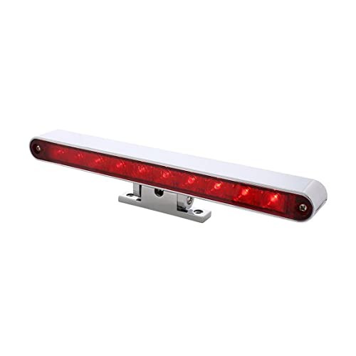 33009 3rd Brake Light, 10 LED Dual Function, with Swivel Pedestal Base, Red