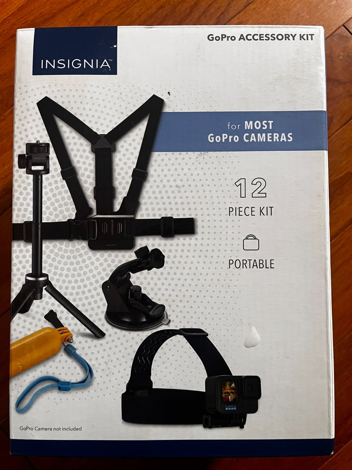 Insignia 12-Piece GoPro Accessory Kit for Most GoPro Cameras - NS-GPK23