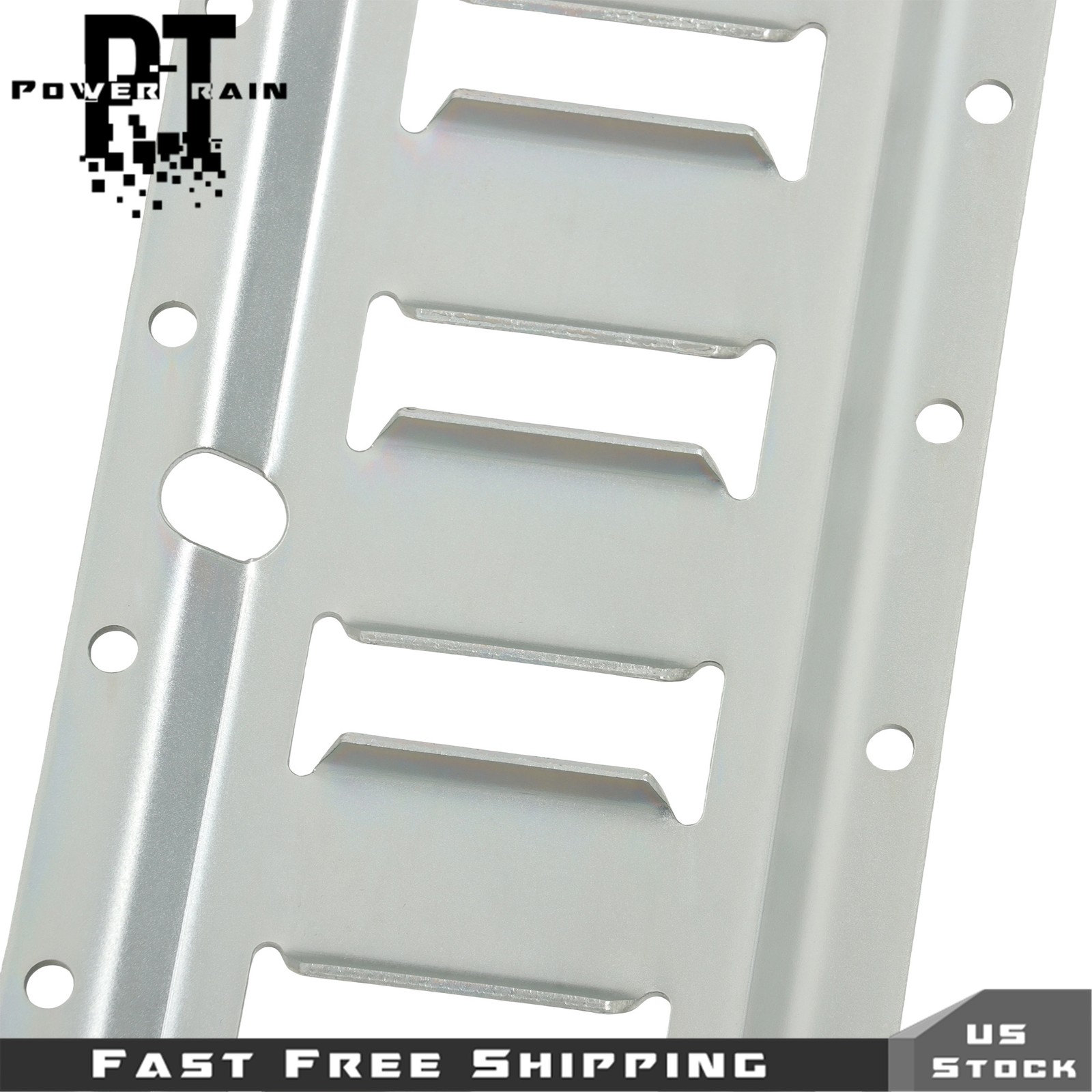 Fit For Garages Trailers E Track Tie Down Rail Kit 8× 2' E-Track Bar Rails