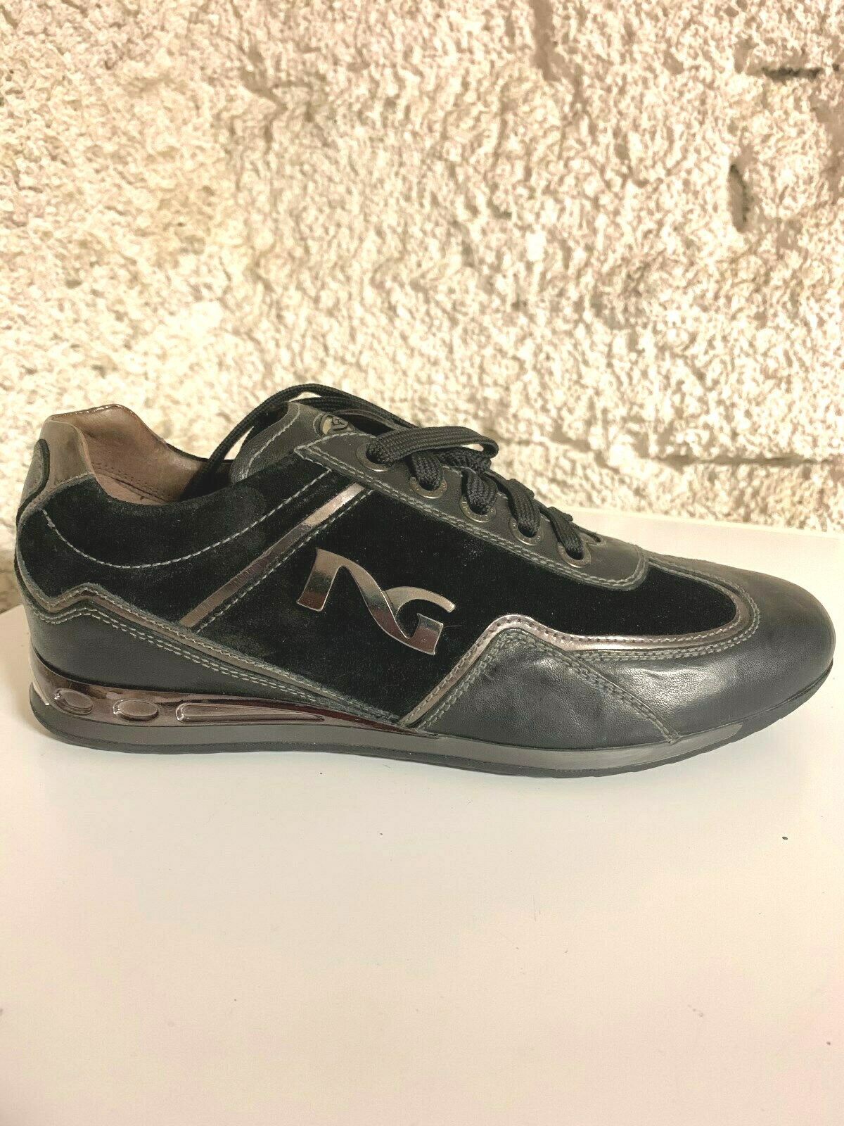 Men's shoe "BLACK GARDENS" Mod.A000192U/100 No. 41 (size 7 Eu)