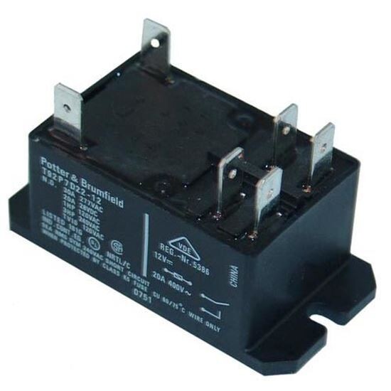 Frymaster Relay, 8073021 30A 12Vdc DPST - Free Shipping + Genuine OEM