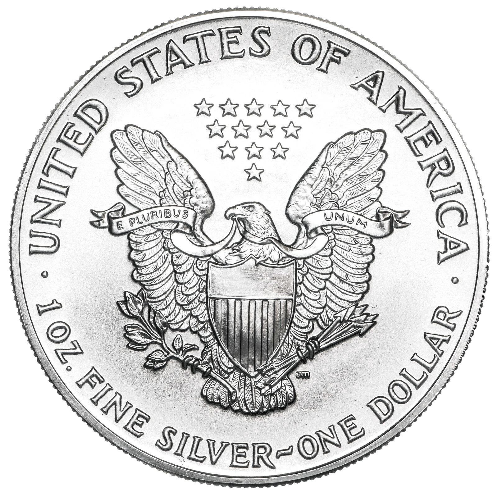 1990 American Silver Eagle 1 Oz Gem Brilliant Uncirculated Coin