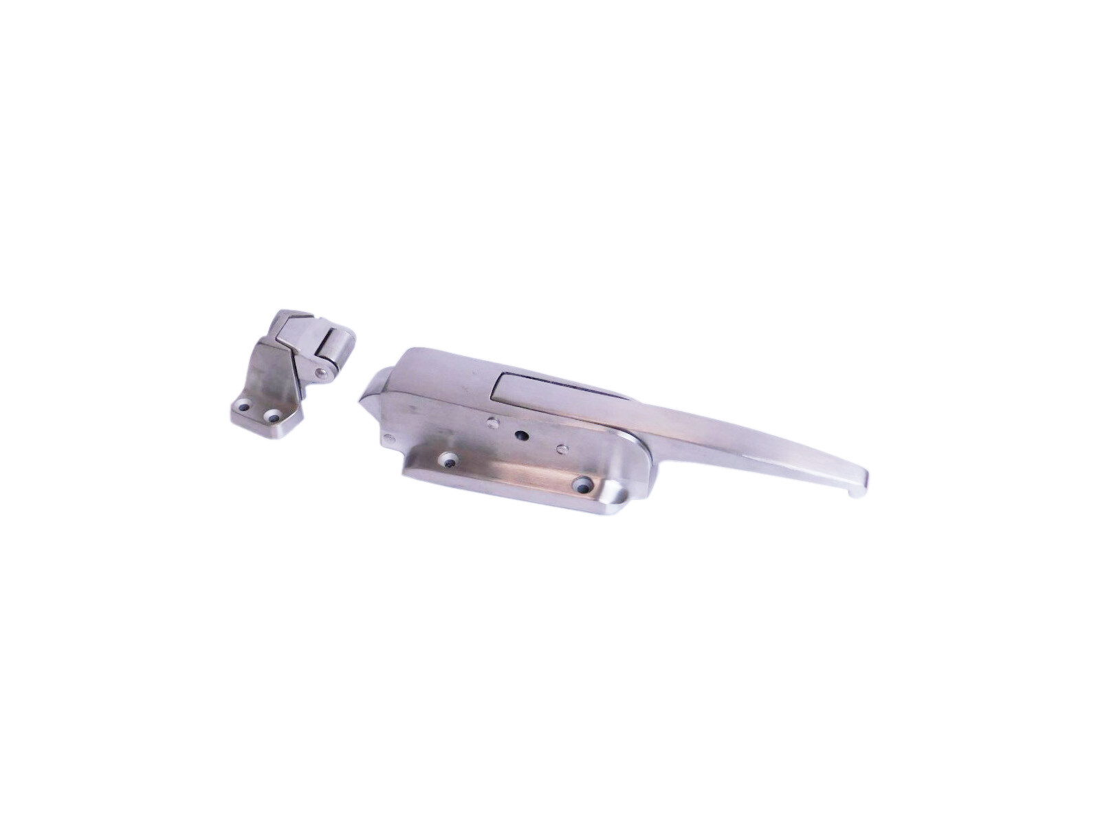 Kason 56 Series Walk-In Safety Latch & Strike, Flush-Mount – Stainless Steel