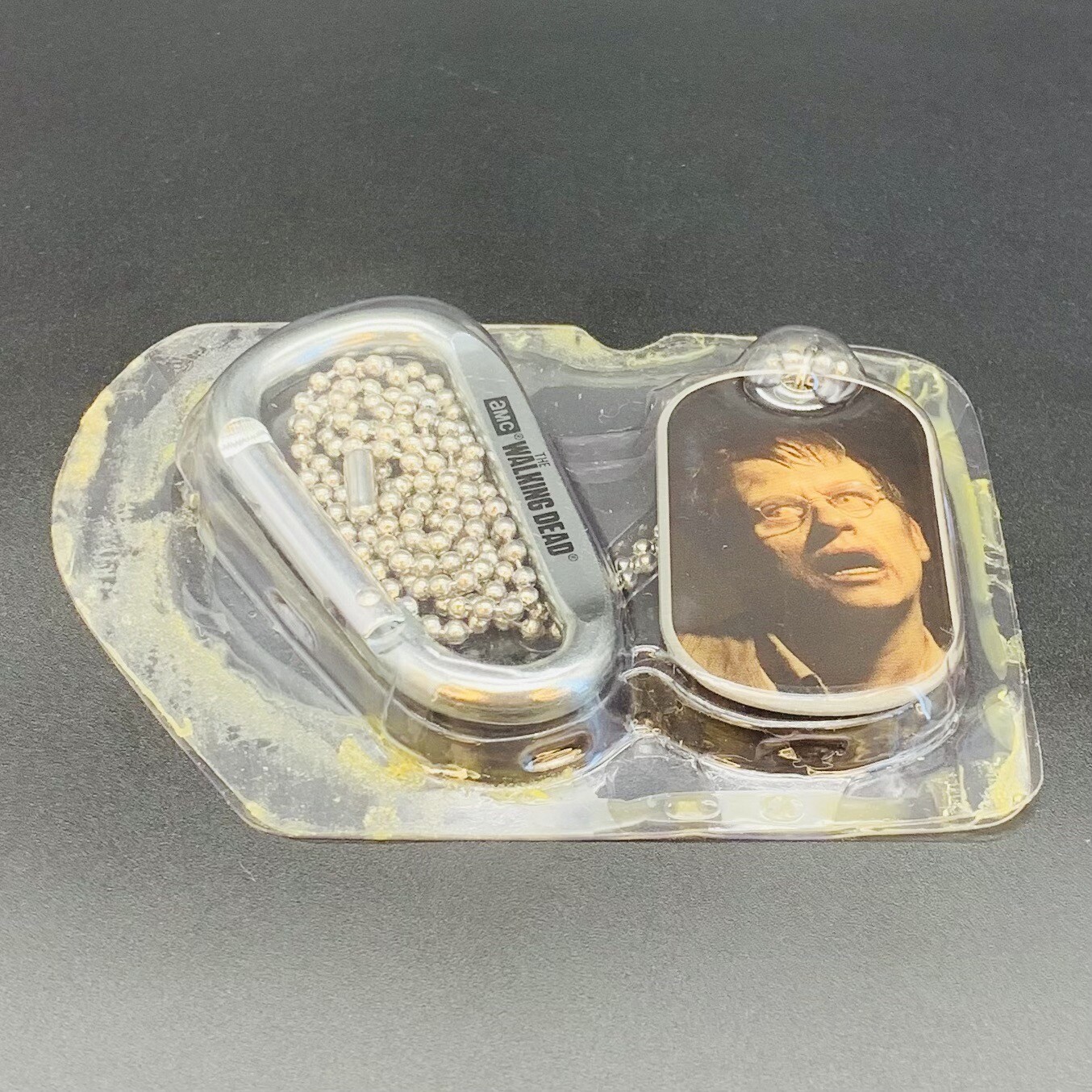 AMC The Walking Dead Season 3 Milton #18 of 36 Dog Tag Chain with D-Ring 2014