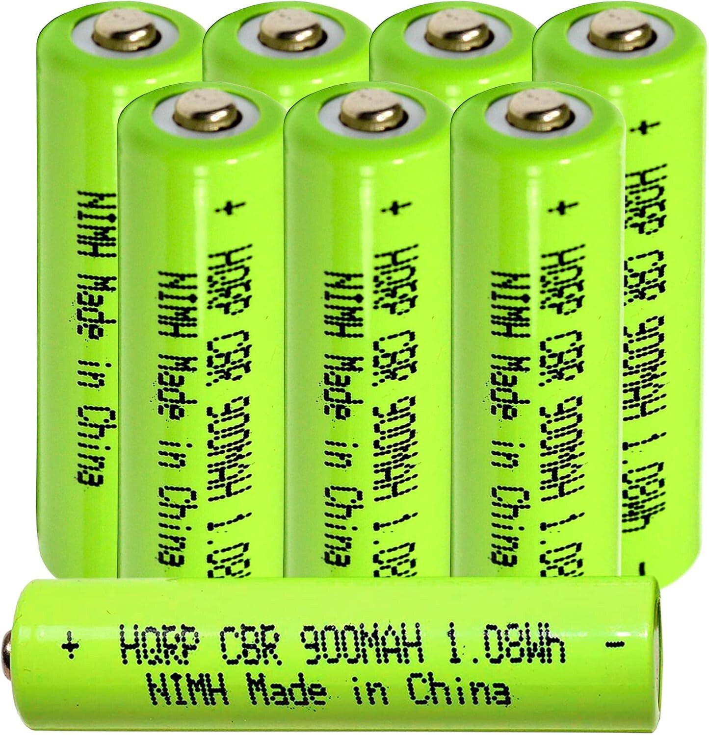 8x HQRP Batteries for Sennheiser RS 110, RS 120, RS 130, RS 160, RS 170, RS180