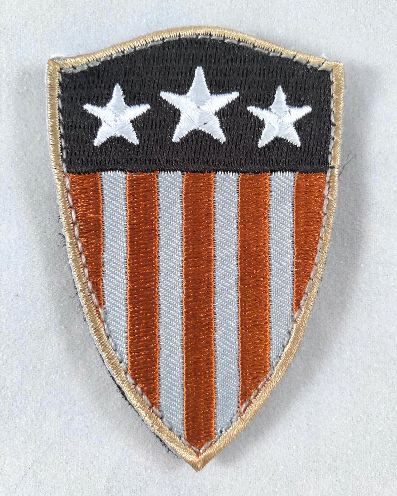 USA Captain America Shield Morale Patch Hook & Loop Gear Bag Tac Vest Police