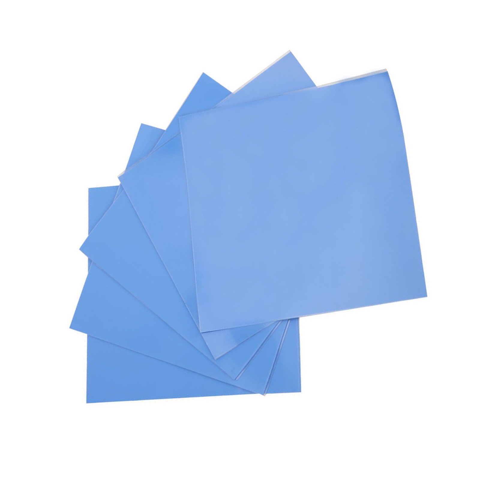 5Pcs Silicone Thermal Conductivity Pad CPU GPU Heat Conduction Sheet