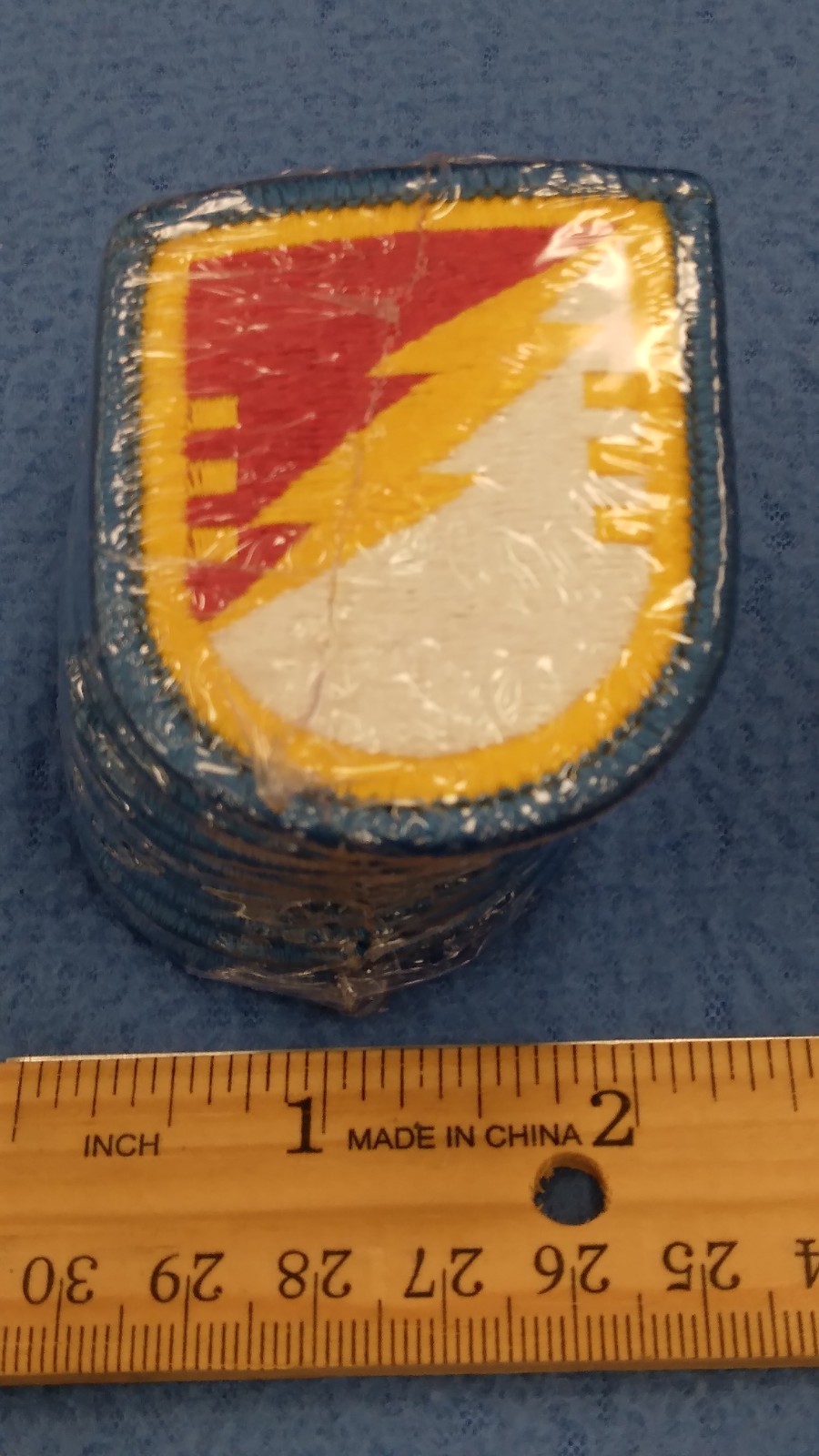BUNDLE OF 20 - 38th CAVALRY REGIMENT 3rd SQUADRON FLASHES - NEW