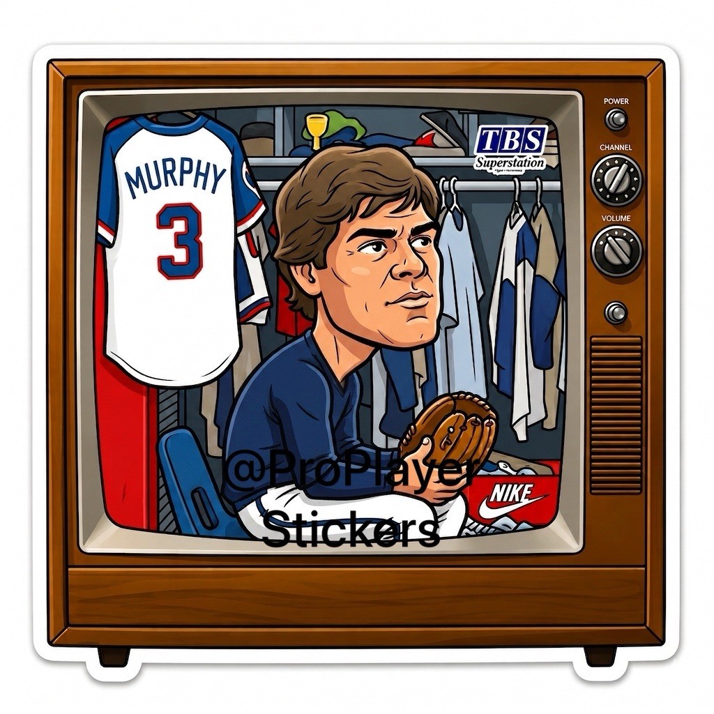 ⚾️ Dale Murphy “White/Blue Jersey” Sticker ⚾️