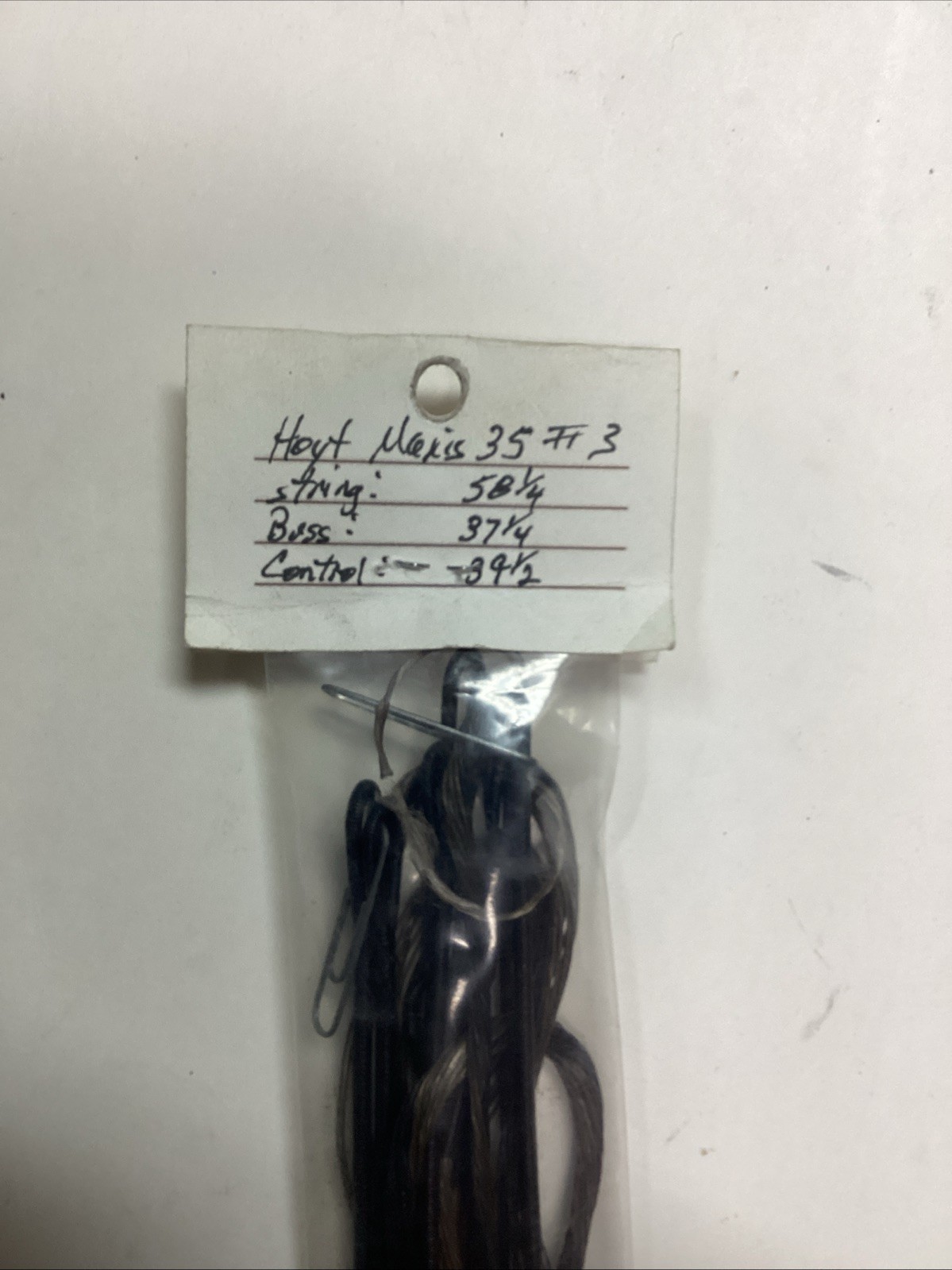 Hoyt Maxxis 35 #3 Cam String Set Brown And Black