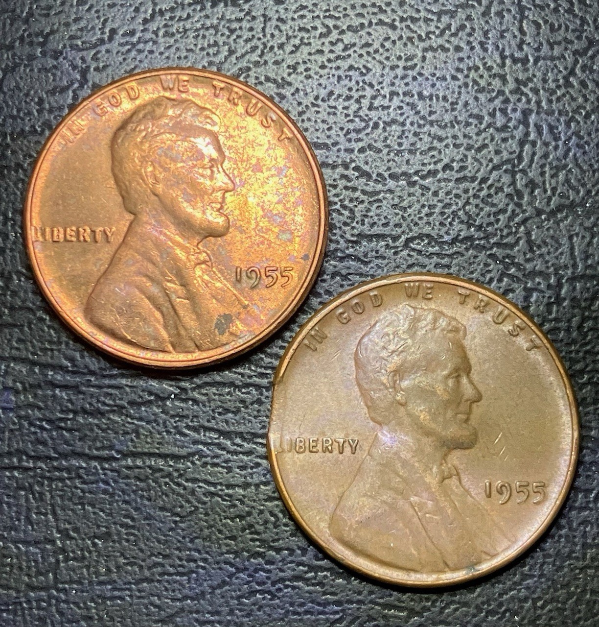 1955 Lincoln Wheat Cent Errors: Clipped Planchet, Poor Man’s DDO, Cracked Skull