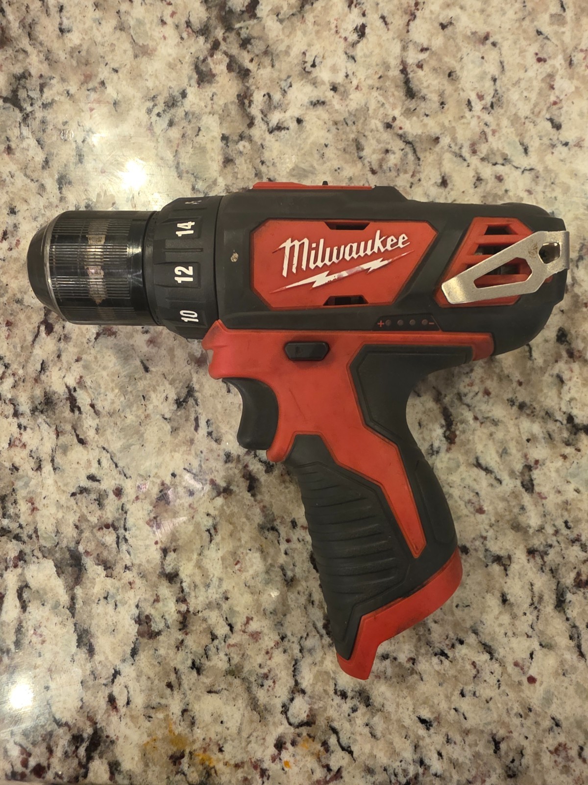 Milwaukee 2407-20 M12 3/8" Cordless Drill Driver 12V Tool Only Tested Working