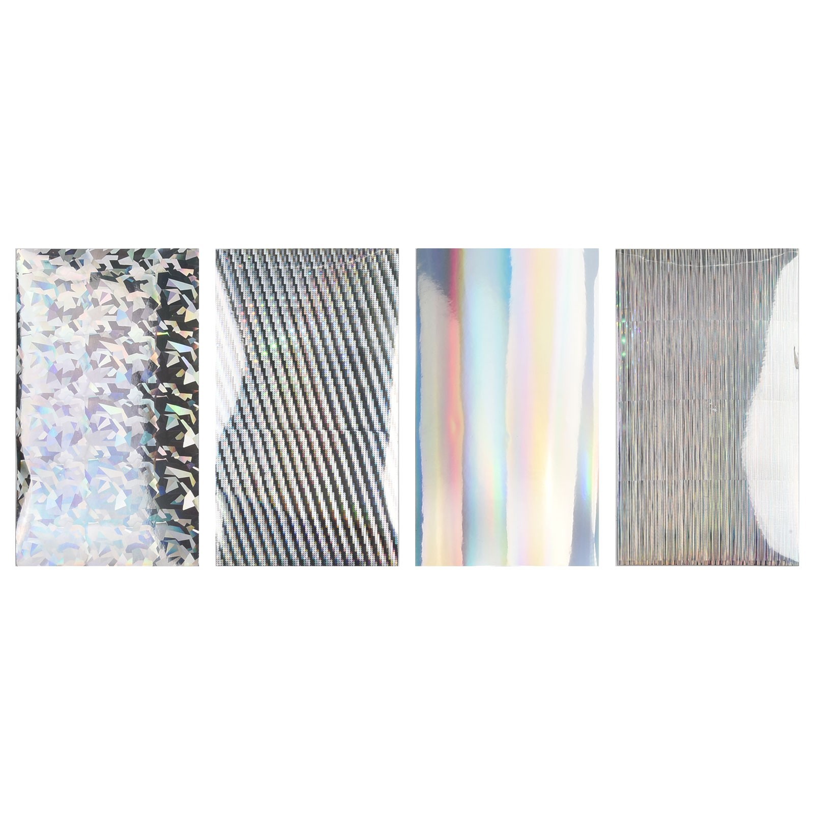Holographic Lure Tape Reflective 18pcs 6 Colors Bait Sticker Practical
