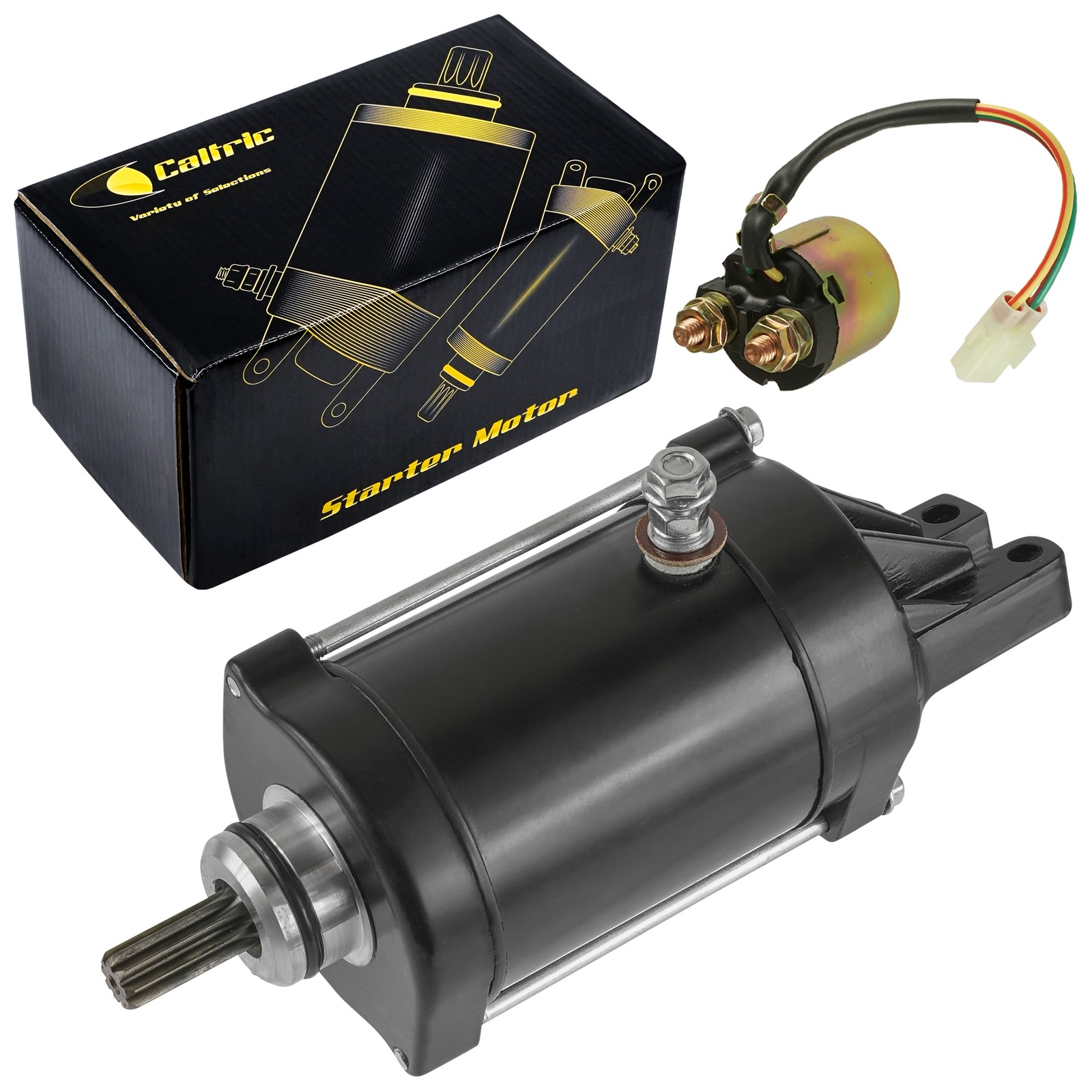 Starter & Relay Solenoid for Honda TRX650 TRX 650 Fourtrax Rincon 2003-2005