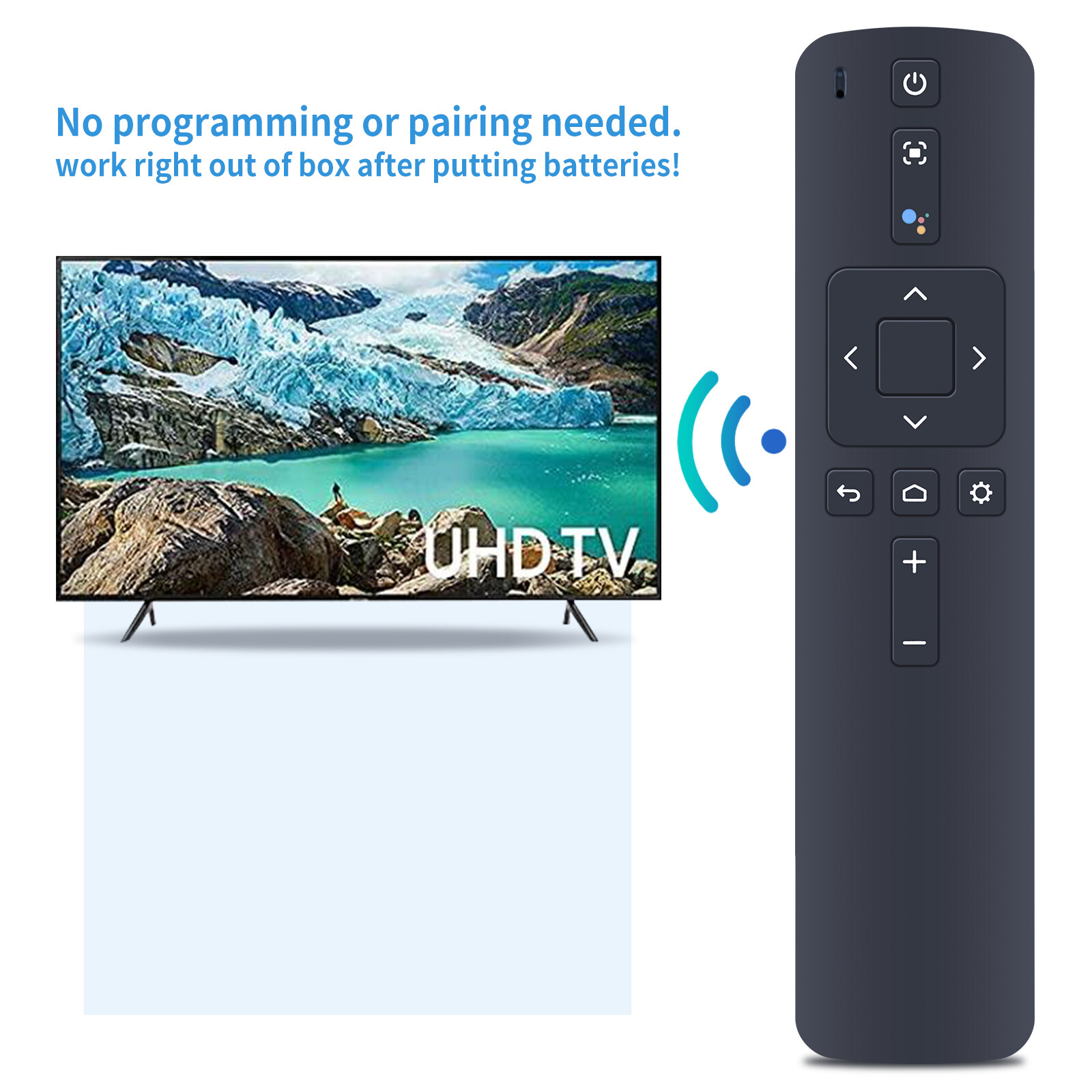 Voice Remote Control For NEBULA R-C-AI1-D0413 Projector