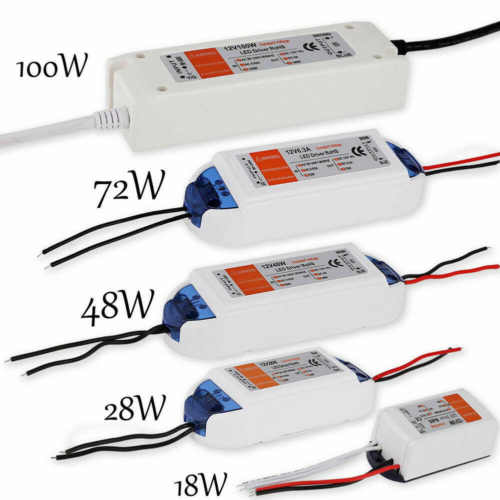 LED Driver Transformer Power Supply AC 110V 220V To DC 12V Adapter For LED Strip