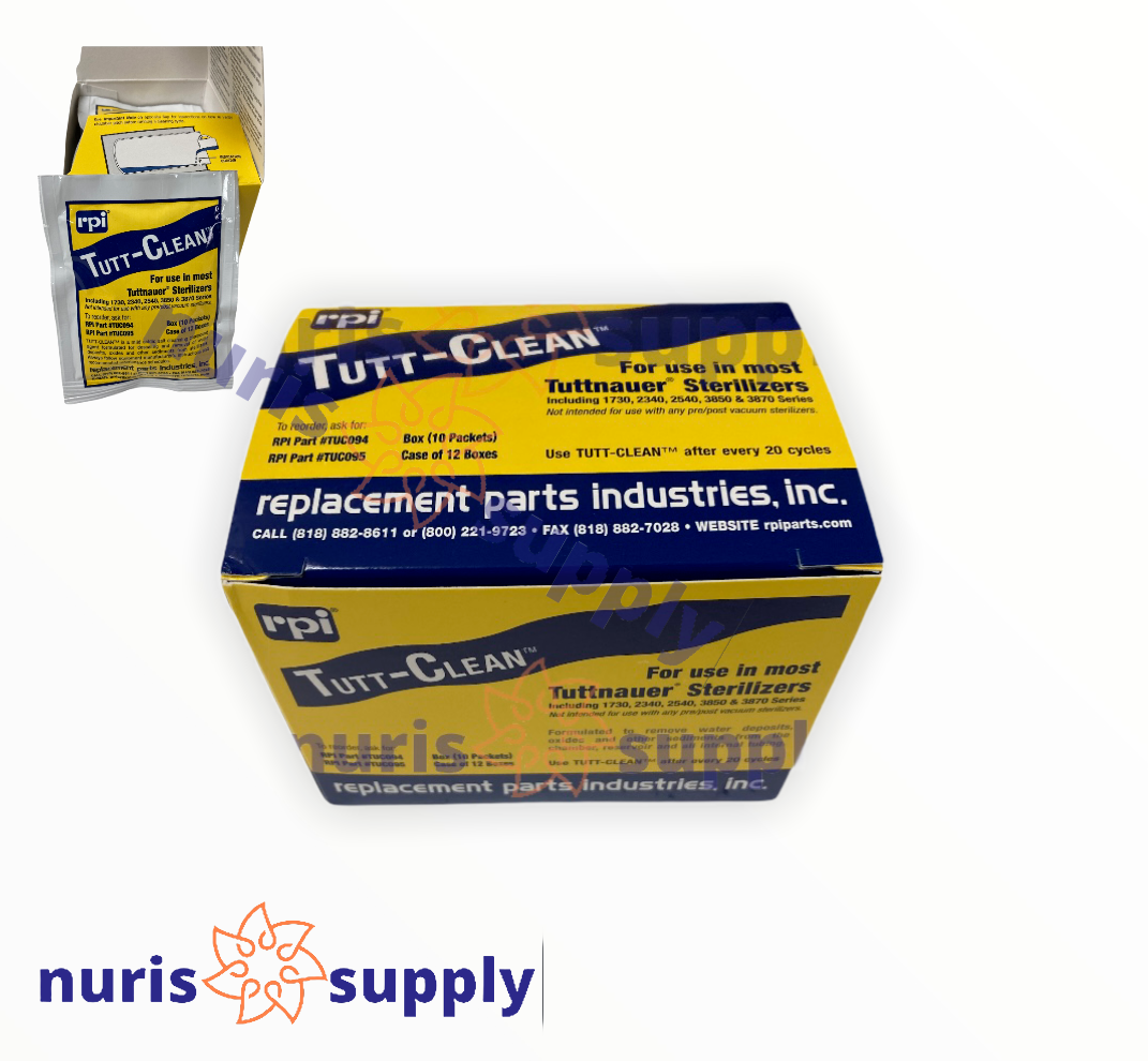 Tuttnauer TUTT-CLEAN Chamber Brite Autoclave Sterilizer Cleaner 10pcs/Box