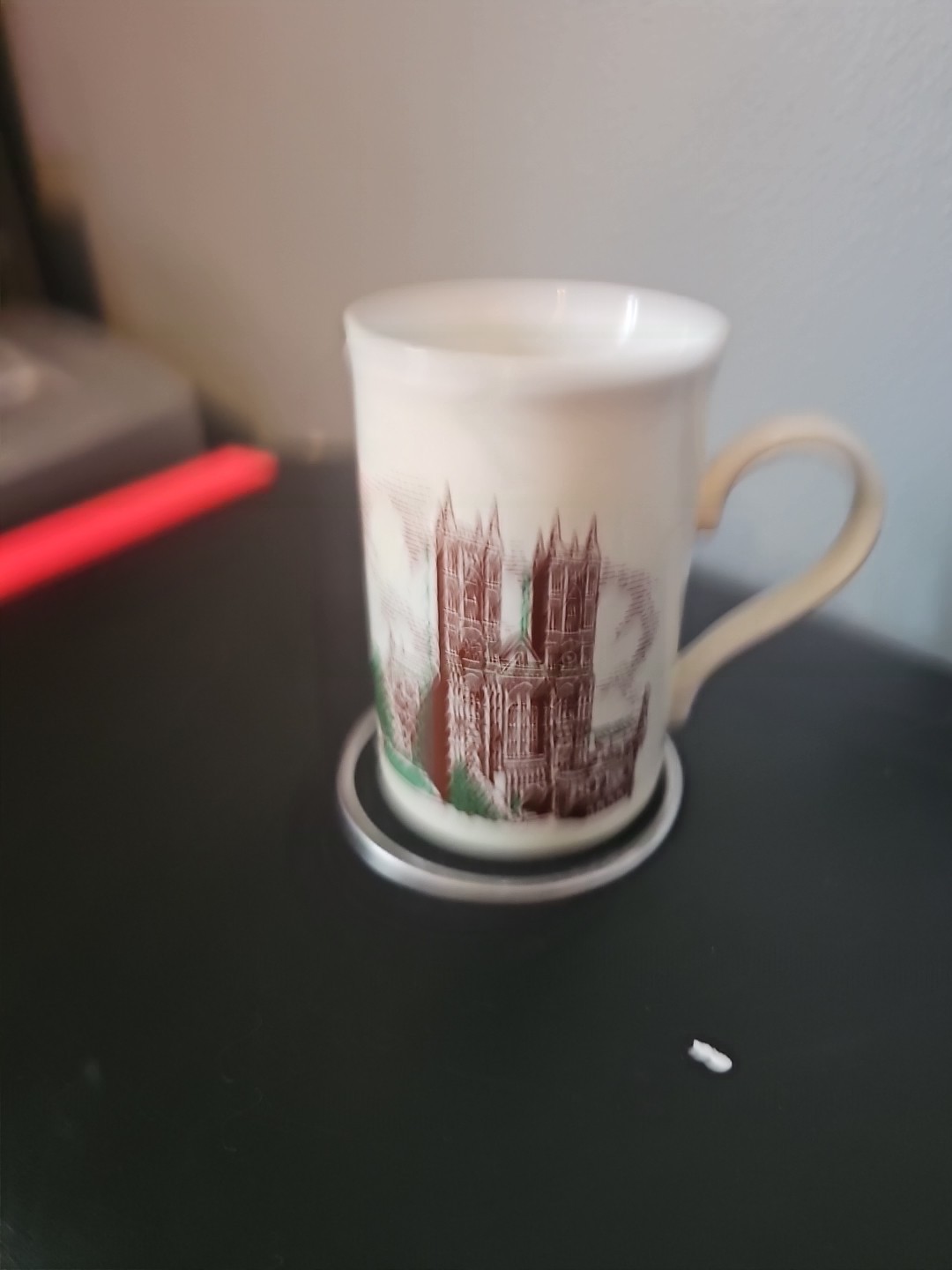 Ashdale Coffee / Tea Mug Westminster Abbey Made In England 3D Painted Embossed
