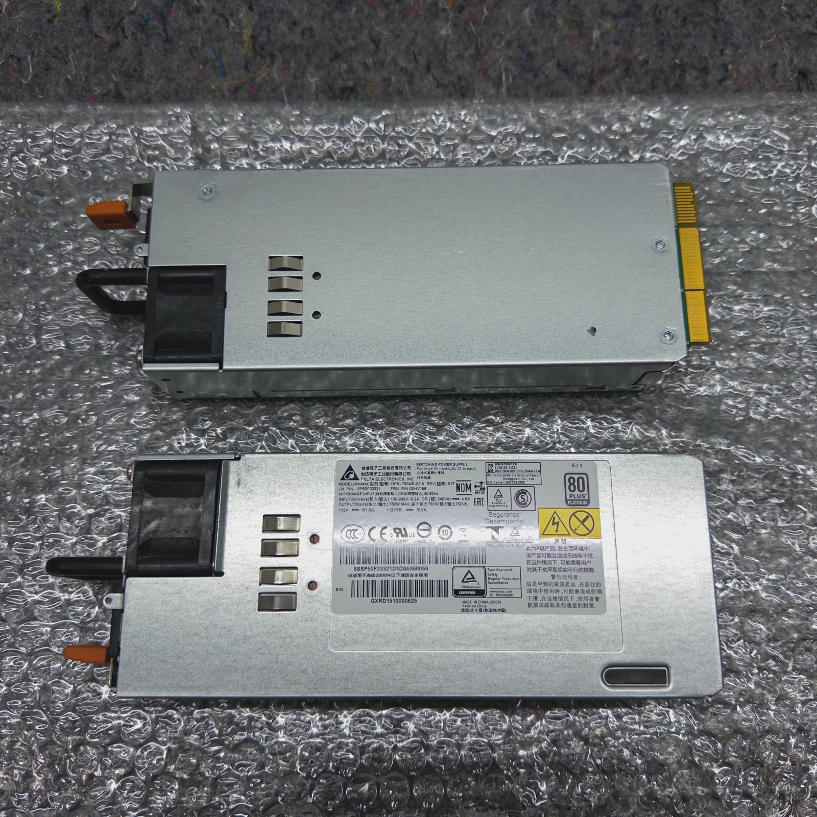 LOT 2 Delta DPS-750AB-21 A 750W Server Power Supply for Lenovo Server 00HV156