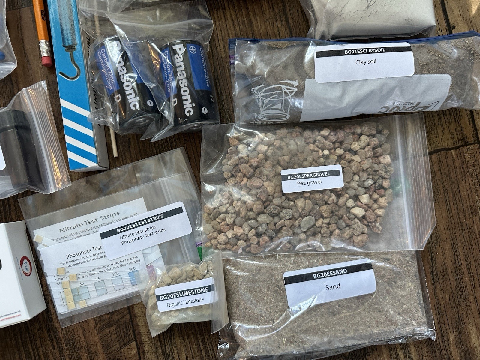 BJU Earth mostly Complete science Lab Kit