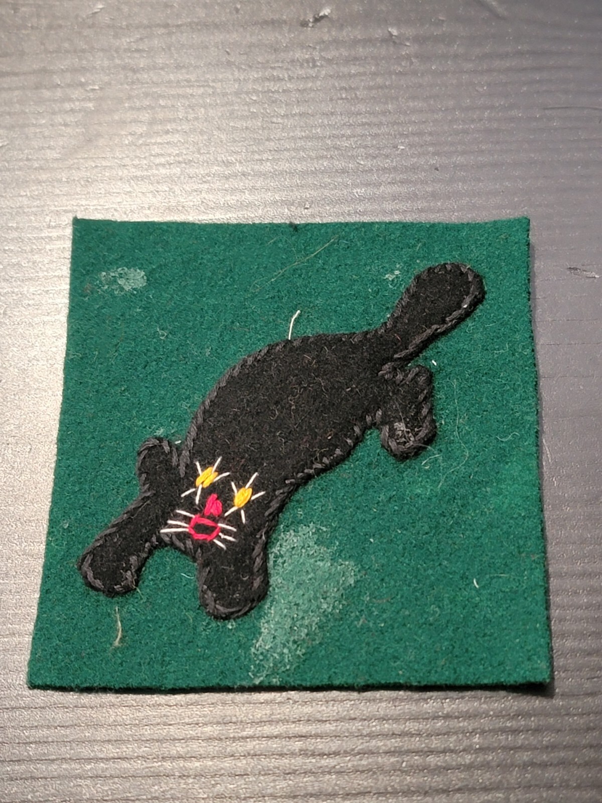 Reproduction WW1 US Army 330th Tank Battalion Black Cat 261