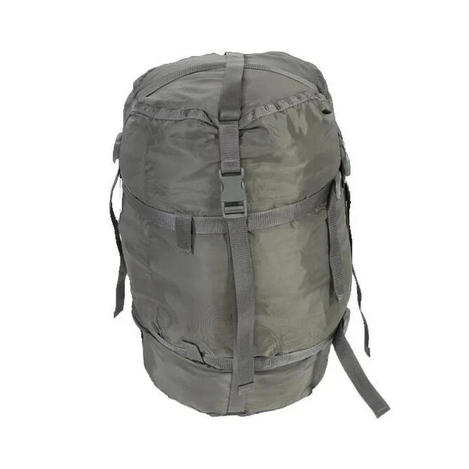 USGI Surplus Stuff Sack / Compression Sack Small Foliage Green 2 strap