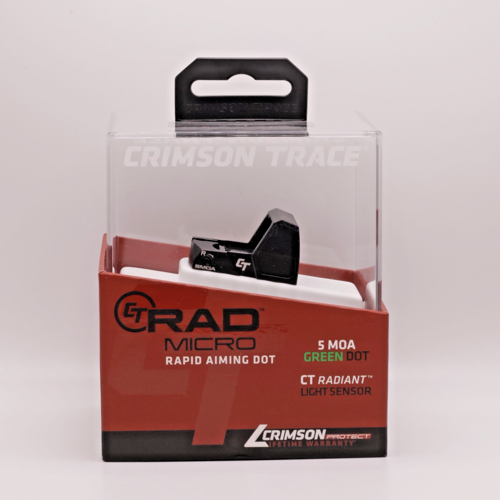 CRIMSON TRACE CT RAD™ Micro Green Dot Sight – 5 MOA