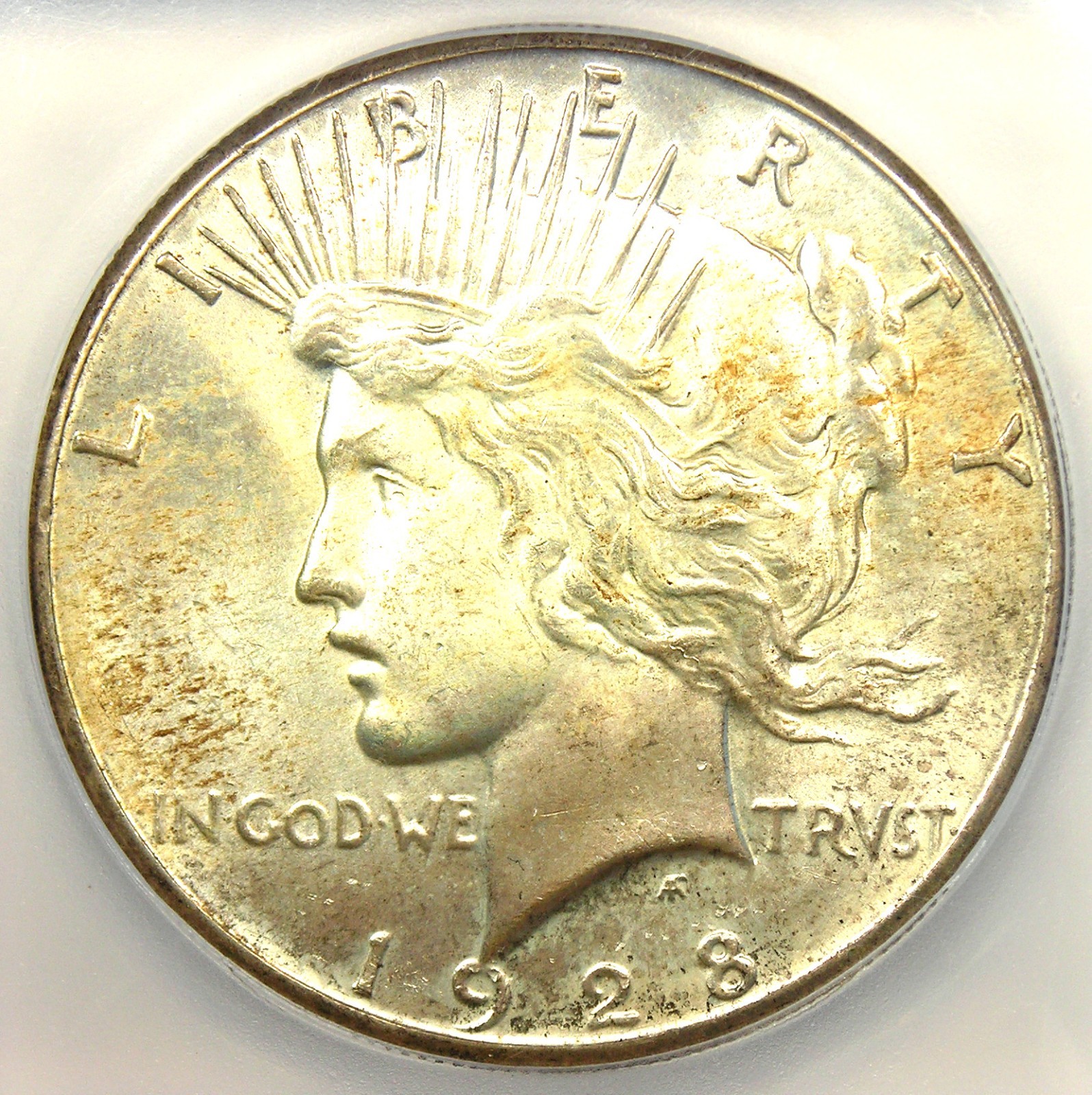 1928 Peace Silver Dollar $1 - Certified ICG MS65 (Gem BU UNC) - $3,600 Value!