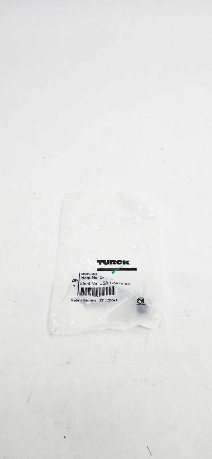 2 PACK - TURCK BSK-CC Multifast M23 Closure Cap (U0919-90)