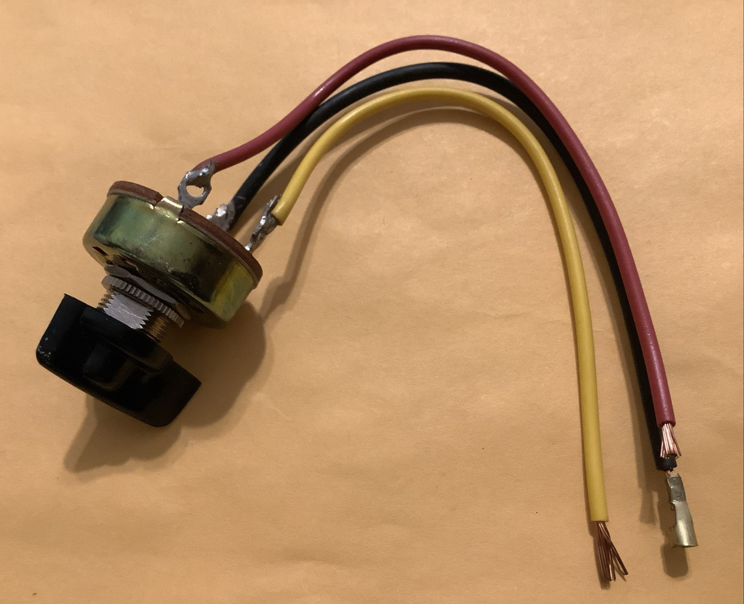 ROTARY FLIP 3 POSITION SWITCH WITH 3 LEADS