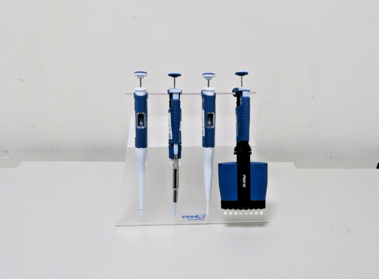 VWR Ergonomic High Performance Pipettes with Stand