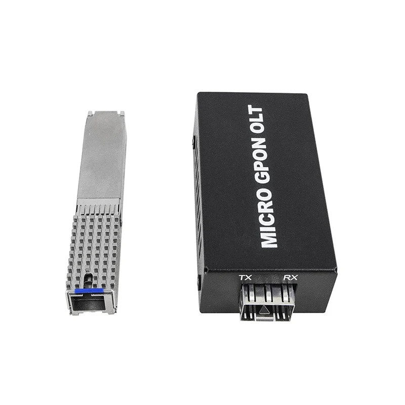 Micro GPON OLT Stick Single Port Portable FTTH FTTx SC UPC SFP 1GE OLT