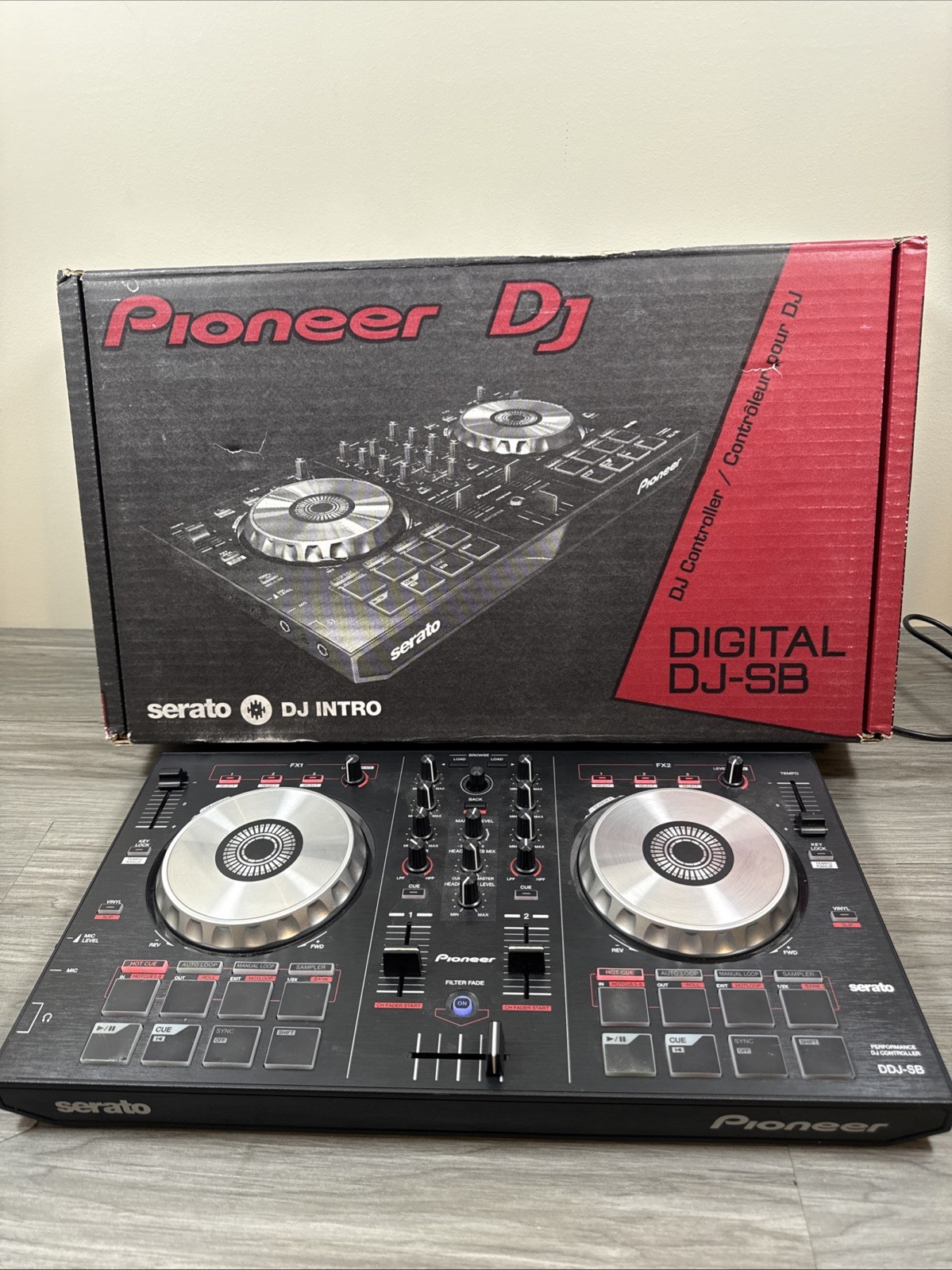 Pioneer DJ DDJ-SB Dj Controller - Excellent Condition With Box And Power Cord