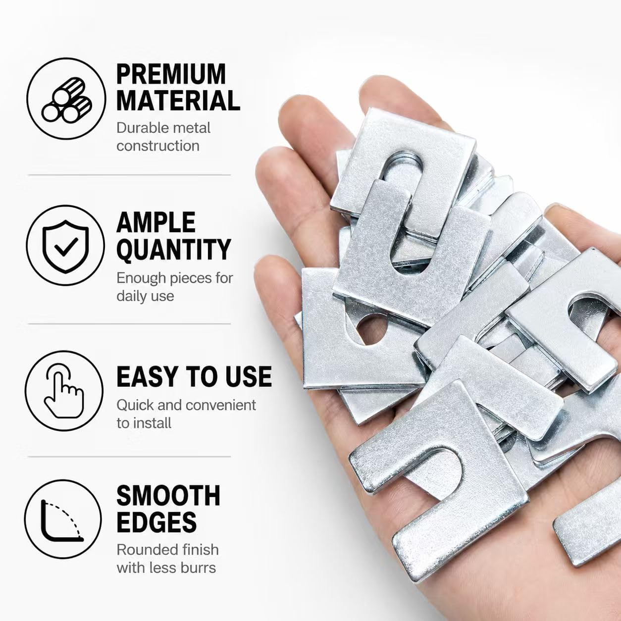 30Pcs Auto Body Alignment Shims Kit – 1/16 Inch and 1/8 Inch Thick Fender Shi...