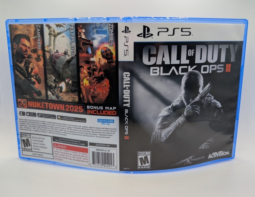 Call of Duty Black Ops 2 - PS5 Empty Case Replacement (No Game)