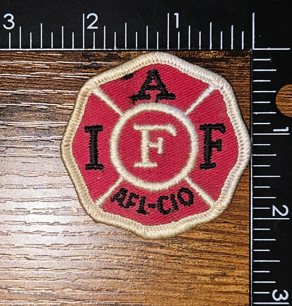 International Association of Fire Fighters (IAFF) AFL CIO Vintage Patch