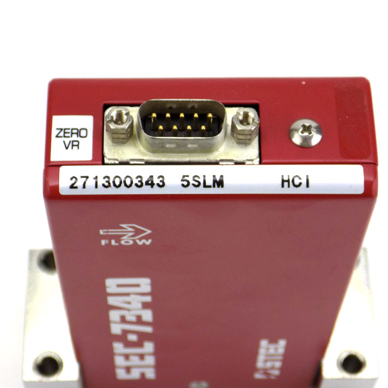 Stec SEC-7340M Mass Flow Controller MFC with option 792A, 5 SLM, HCl Gas