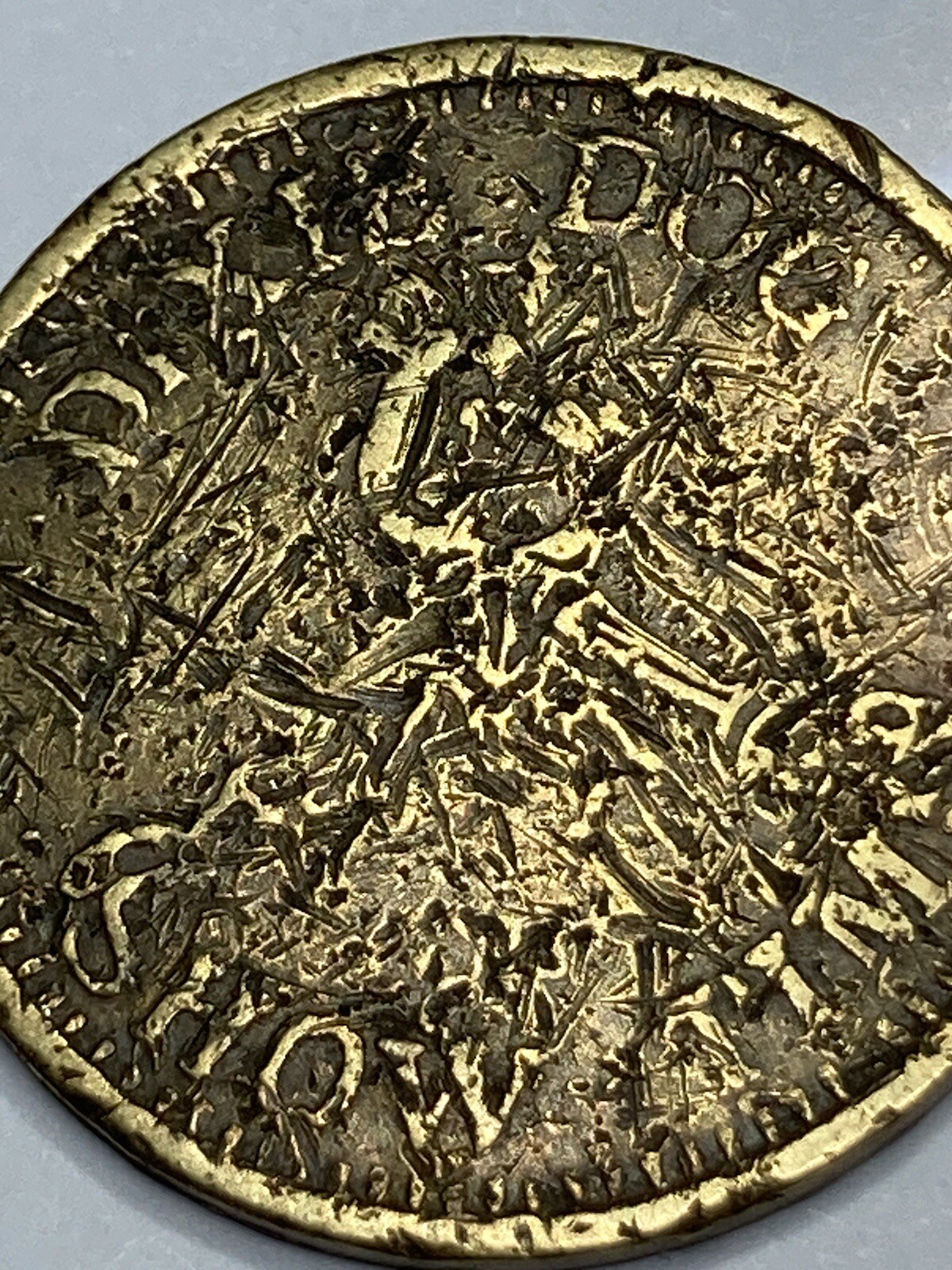 OLD DIXIE DOG SHOW TIME TOKEN - UNIQUE OLD TOKEN (#o1)