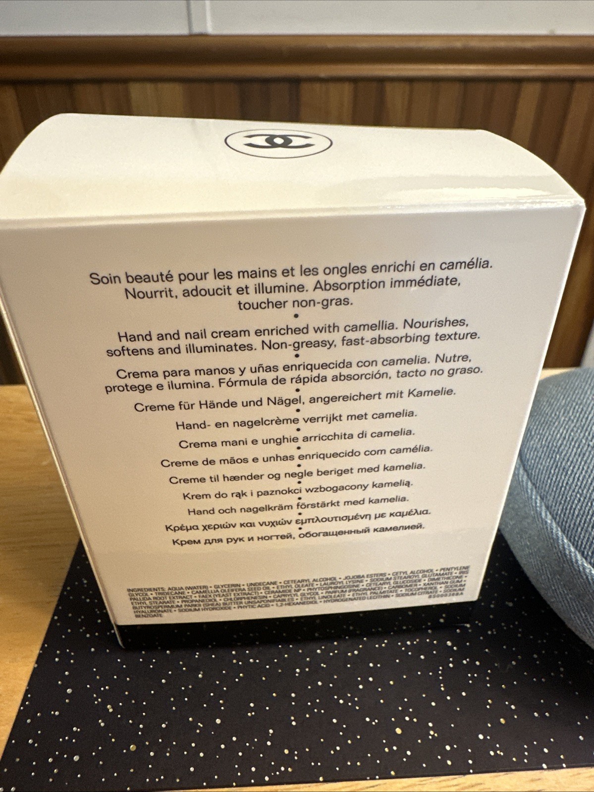 CHANEL LA CRÈME MAIN Hand Cream & Denim Pouch - 2026 Denim Limited Edition BNIB