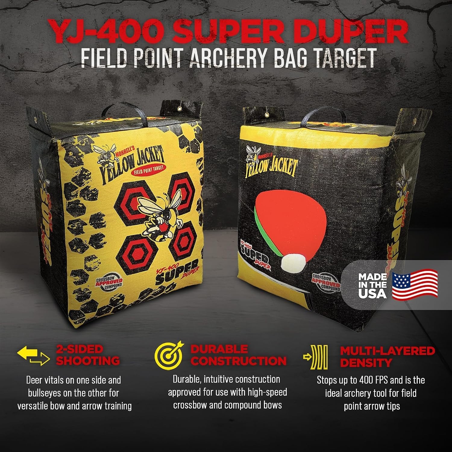 Super Duper Dual-Purpose Bow Target - High-Speed Archery & Crossbow Practice