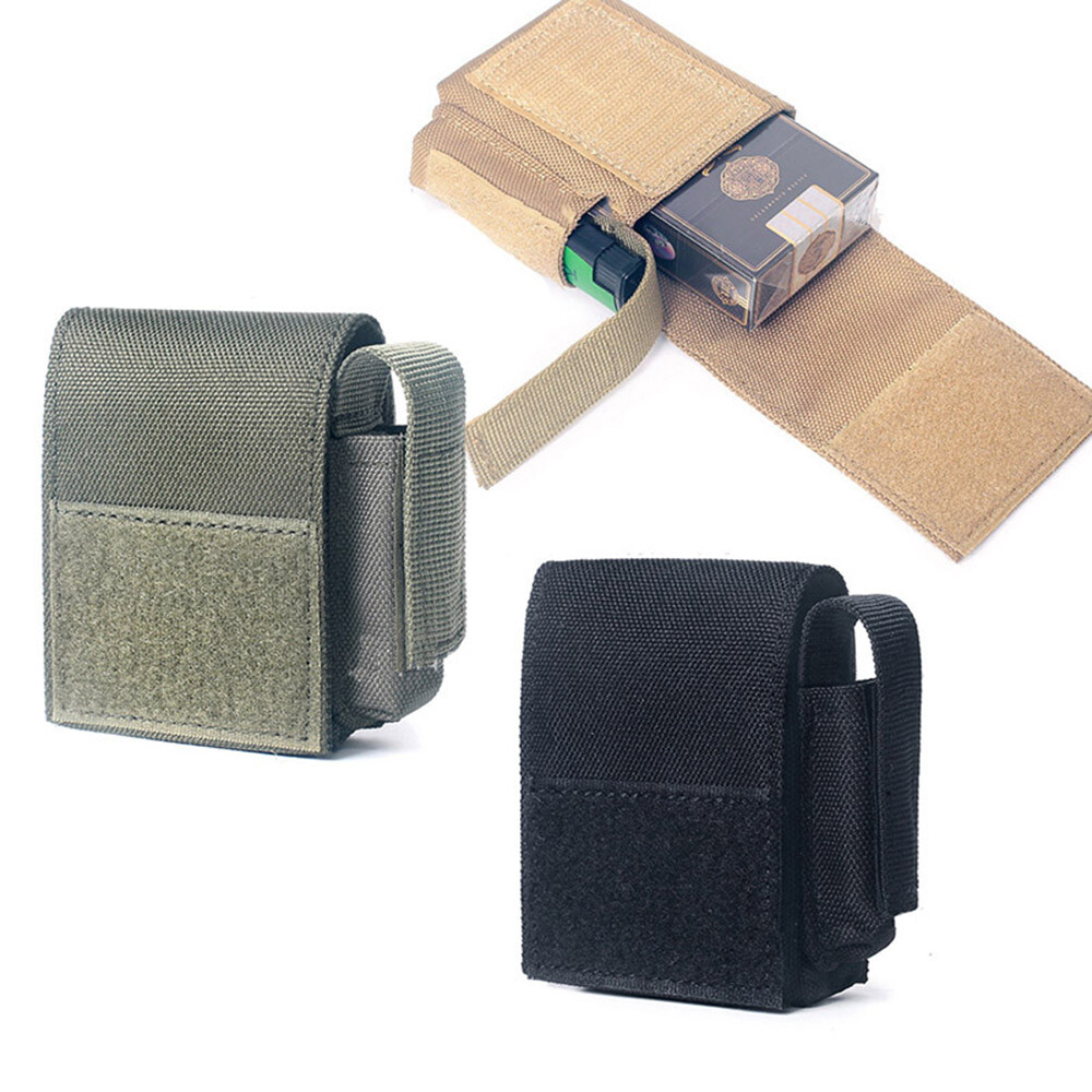 Molle Tactical Storage Cigarette Pouch Mini Wallet EDC Tool Gadget Waist Pack