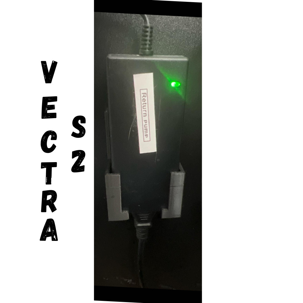 Ecotech Vectra S2 power supply mount 3D Printed