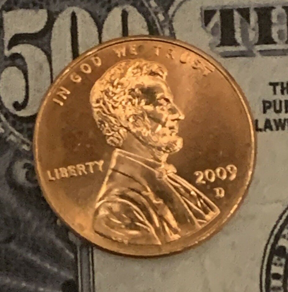 2009 D Lincoln Cent - PRESIDENCY - LP4 - From Mint Rolls.  Combined Shipping.