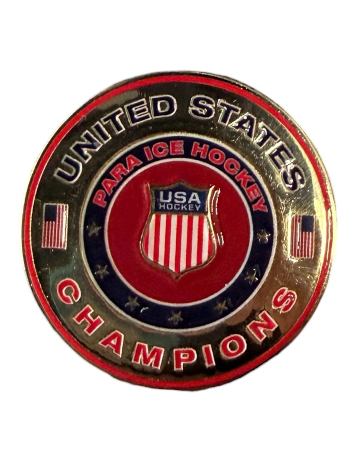 USA Hockey 2026 Para Ice Hockey Champions Collectors Pin