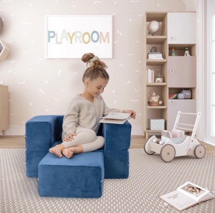 Milliard Kids Couch - Modular Kids Sofa For Toddler *open box New