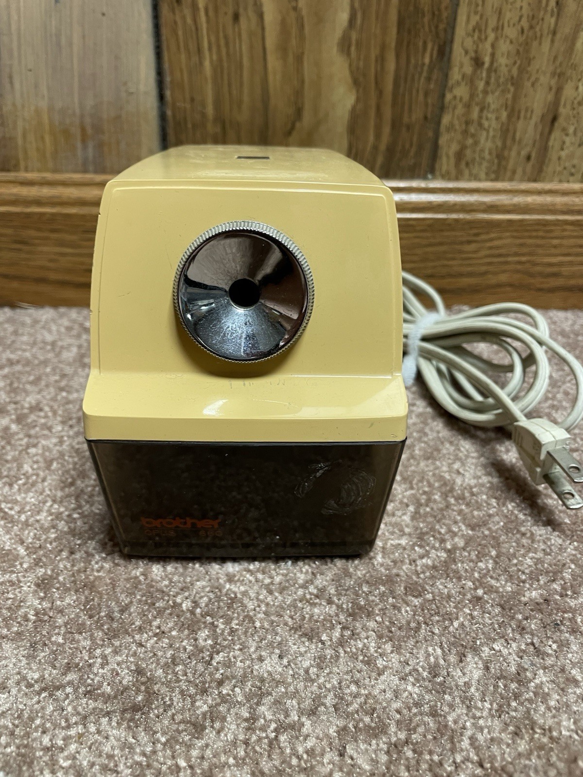 Vintage Brother Model 660 Electric Pencil Sharpener Japan Tested & Working