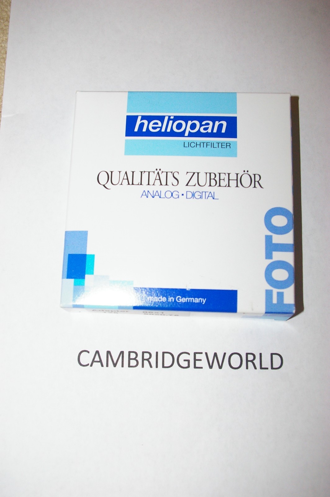HELIOPAN 43mm UV ULTRA VIOLET SCREW in FILTER BRASS METAL RING MADE in GERMANY