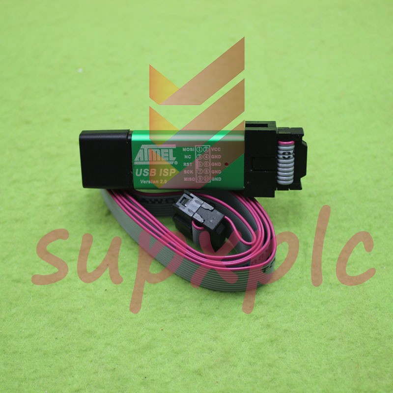 1PCS Mini USBISP USBASP Programmer Aluminum for 51 ATMEL AVR